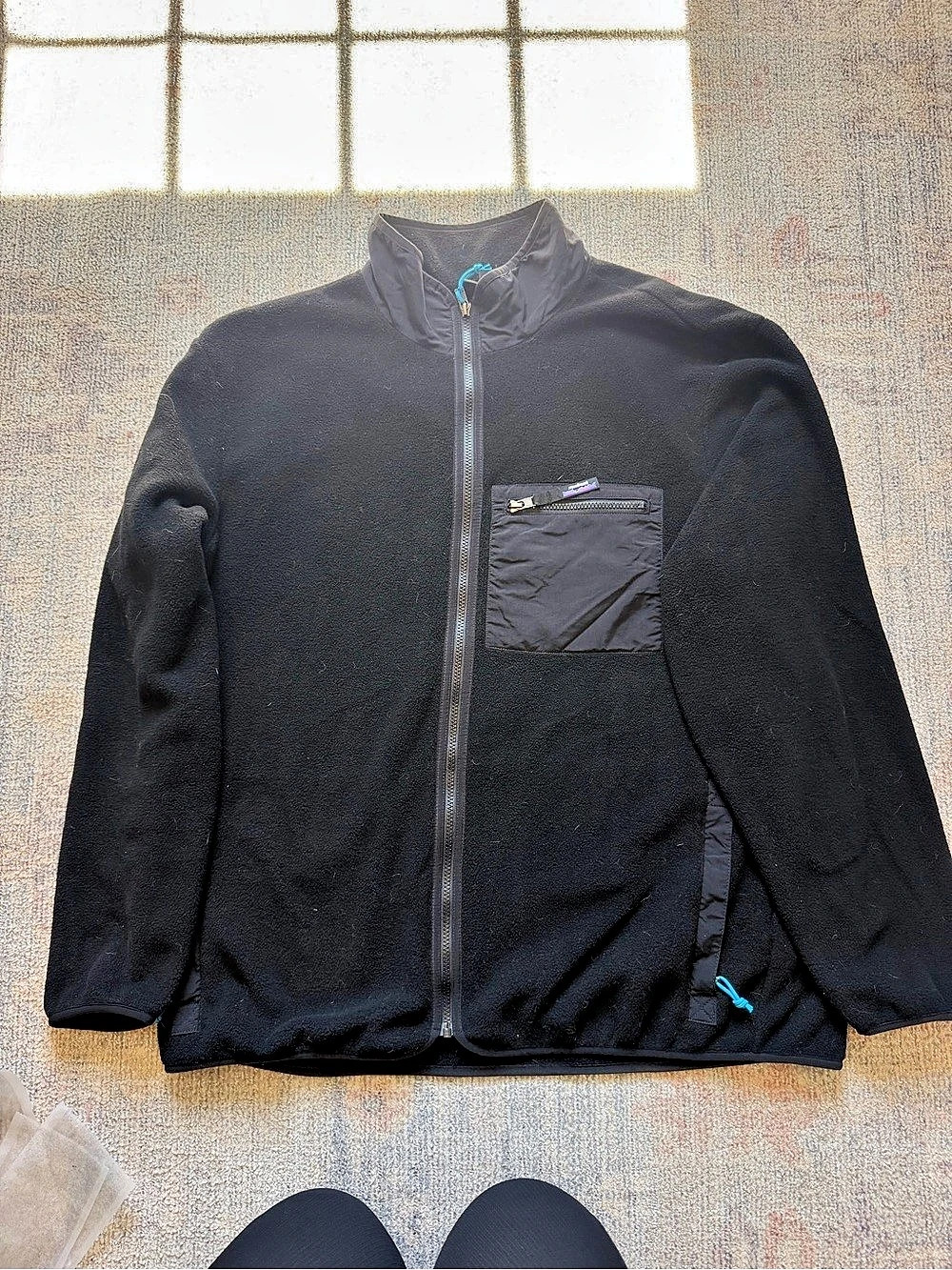 Patagonia Synchilla Full-Zip Fleece Jacket Black XXL